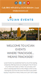Mobile Screenshot of lycianevents.com